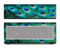 The Neon Multiple Peacock Skin for the Braven 570 Wireless Bluetooth Speaker