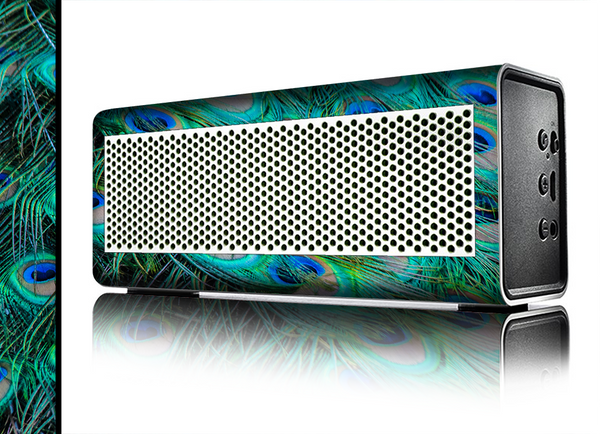 The Neon Multiple Peacock Skin for the Braven 570 Wireless Bluetooth Speaker