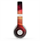 The Neon Orange 3D Rectangles Skin for the Beats by Dre Solo 2 Headphones