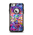 The Neon Overlapping Squiggles Apple iPhone 6 Otterbox Commuter Case Skin Set