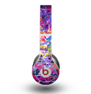 The Neon Overlapping Squiggles Skin for the Beats by Dre Original Solo-Solo HD Headphones