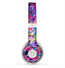 The Neon Overlapping Squiggles Skin for the Beats by Dre Solo 2 Headphones