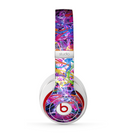 The Neon Overlapping Squiggles Skin for the Beats by Dre Studio (2013+ Version) Headphones