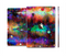 The Neon Paint Mixtured Surface Skin Set for the Apple iPad Pro