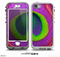 The Neon Peacock Feather Skin for the iPhone 5-5s NUUD LifeProof Case