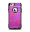 The Neon Pink Dyed Wood Grain Apple iPhone 6 Otterbox Commuter Case Skin Set