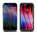 The Neon Rainbow Wavy Strips Apple iPhone 6/6s LifeProof Fre Case Skin Set