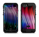 The Neon Rainbow Wavy Strips Apple iPhone 6/6s LifeProof Fre POWER Case Skin Set