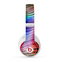 The Neon Rainbow Wavy Strips Skin for the Beats by Dre Studio (2013+ Version) Headphones