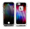 The Neon Rainbow Wavy Strips Skin for the iPhone 5-5s fre LifeProof Case