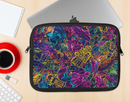 The Neon Robots Ink-Fuzed NeoPrene MacBook Laptop Sleeve