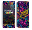 The Neon Robots Skin for the Apple iPhone 5c