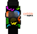The Neon Skulls Skin for the Pebble SmartWatch