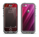 The Neon Slanted HD Strands Apple iPhone 5c LifeProof Nuud Case Skin Set
