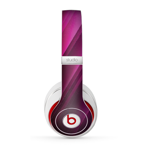 The Neon Slanted HD Strands Skin for the Beats by Dre Studio (2013+ Version) Headphones