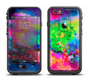 The Neon Splatter Universe Apple iPhone 6/6s LifeProof Fre Case Skin Set