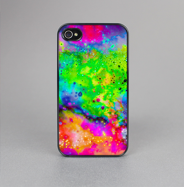 The Neon Splatter Universe Skin-Sert for the Apple iPhone 4-4s Skin-Sert Case