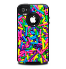 The Neon Sprinkles Skin for the iPhone 4-4s OtterBox Commuter Case