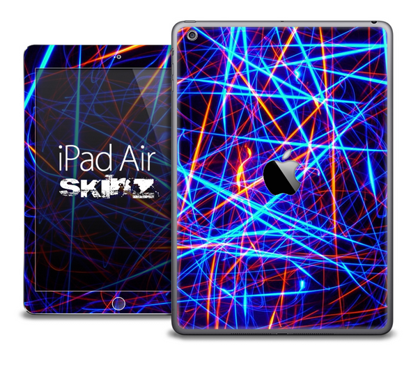 The Neon Strobe Lights Skin for the iPad Air