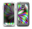The Neon Tie-Dye Flower Skin for the Samsung Galaxy S5 frē LifeProof Case