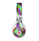 The Neon Tie-Dye Flower Skin for the Beats by Dre Studio (2013+ Version) Headphones