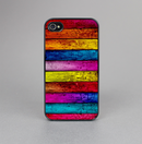 The Neon Wood Color-Planks Skin-Sert for the Apple iPhone 4-4s Skin-Sert Case