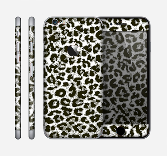 The Neutral Cheetah Print Vector V3 Skin for the Apple iPhone 6
