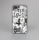 The Newspaper Letter Collage Skin-Sert for the Apple iPhone 4-4s Skin-Sert Case