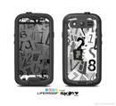 The Newspaper Letter Collage Skin For The Samsung Galaxy S3 LifeProof Case