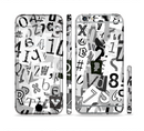 The Newspaper Letter Collage Sectioned Skin Series for the Apple iPhone 6s Plus