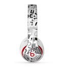 The Newspaper Letter Collage Skin for the Beats by Dre Studio (2013+ Version) Headphones