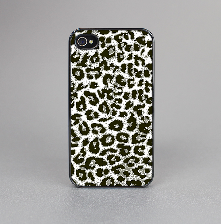 The Neutral Cheetah Print Vector V3 Skin-Sert for the Apple iPhone 4-4s Skin-Sert Case