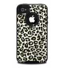 The Neutral Cheetah Print Vector V3 Skin for the iPhone 4-4s OtterBox Commuter Case