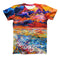 The Oil Painted Meadow ink-Fuzed Unisex All Over Full-Printed Fitted Tee Shirt