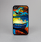 The Oil Pastel of Boat on the Shore Skin-Sert for the Apple iPhone 4-4s Skin-Sert Case