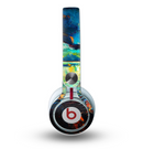 The Oil Pastel of Boat on the Shore Skin for the Beats by Dre Mixr Headphones