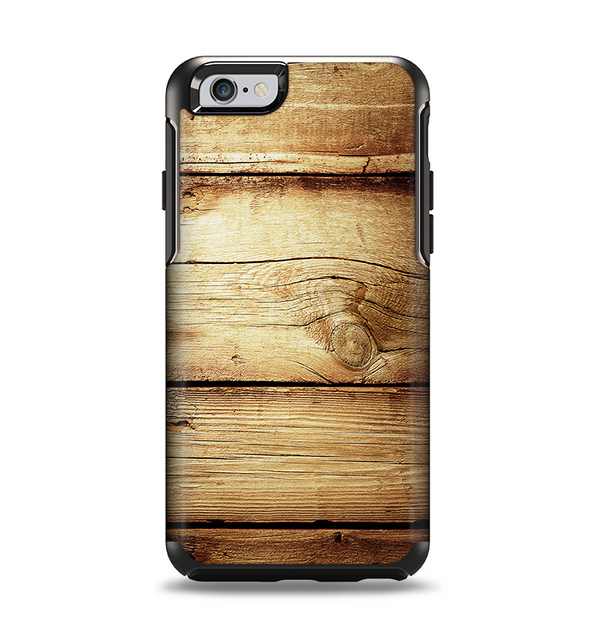 The Old Bolted Wooden Planks Apple iPhone 6 Otterbox Symmetry Case Skin Set