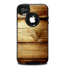 The Old Bolted Wooden Planks Skin for the iPhone 4-4s OtterBox Commuter Case