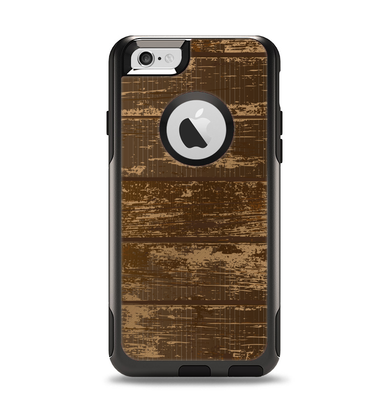 The Old Worn Wooden Planks V2 Apple iPhone 6 Otterbox Commuter Case Skin Set