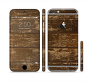The Old Worn Wooden Planks V2 Sectioned Skin Series for the Apple iPhone 6s Plus