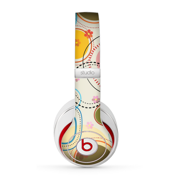 The Open Vintage Vector Swirls Skin for the Beats by Dre Studio (2013+ Version) Headphones