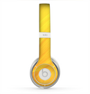 The Orange Abstract Wave Texture Skin for the Beats by Dre Solo 2 Headphones