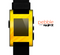 The Orange Abstract Wave Texture Skin for the Pebble SmartWatch