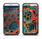 The Orange & Blue Abstract Shapes Apple iPhone 6 LifeProof Fre Case Skin Set