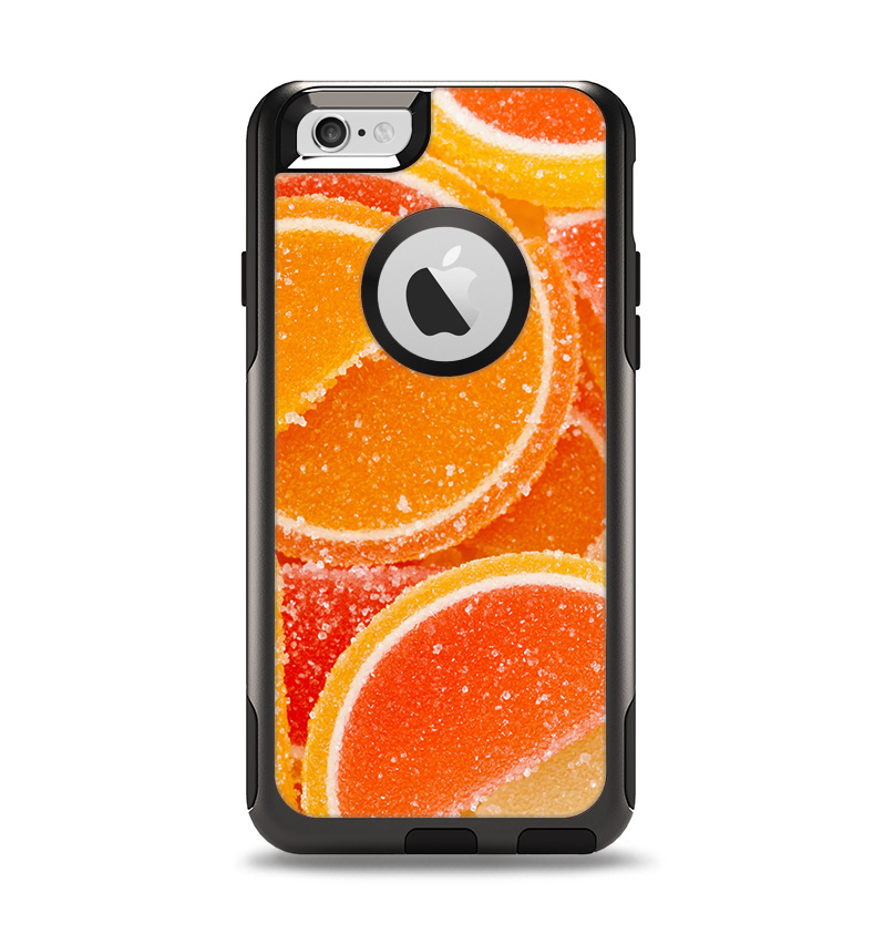 The Orange Candy Slices Apple iPhone 6 Otterbox Commuter Case Skin Set