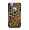 The Orange Cheetah Fur Pattern Apple iPhone 6 Otterbox Commuter Case Skin Set