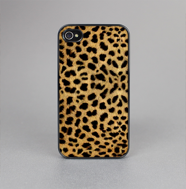 The Orange Cheetah Fur Pattern Skin-Sert for the Apple iPhone 4-4s Skin-Sert Case