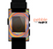 The Orange Color Whirl Skin for the Pebble SmartWatch