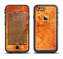 The Orange Cracked & Scratched Surface Apple iPhone 6/6s LifeProof Fre Case Skin Set