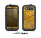 The Orange Cracked Surface Skin For The Samsung Galaxy S3 LifeProof Case